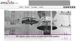 Desktop Screenshot of amazeta.com