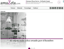Tablet Screenshot of amazeta.com